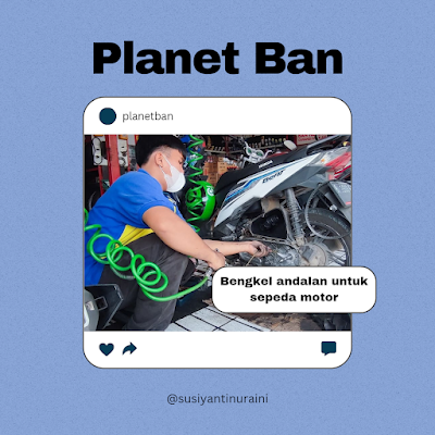 Planet Ban bengkel andalan untuk servis sepada motor