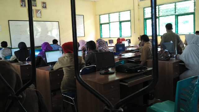 UKG Guru SD di SMPN 1 Kerinci