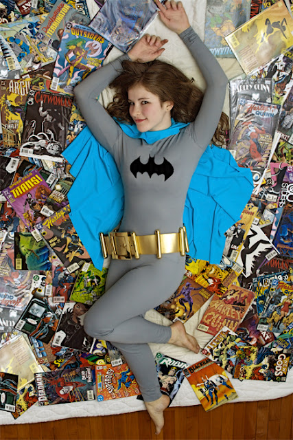 classic bat girl cosplay costume