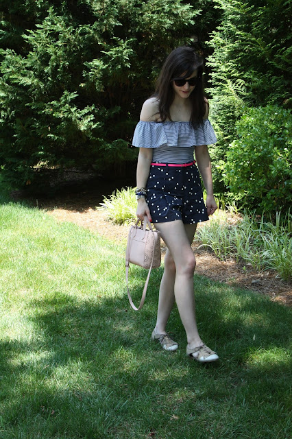 2017, summer, OOTD, patterns, J.Crew, girly