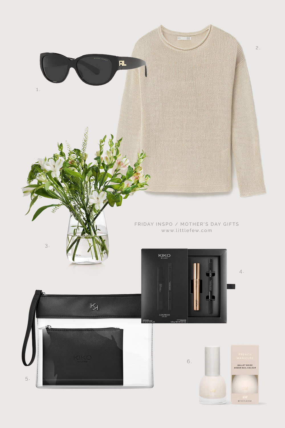 FRIDAY INSPIRATION: MOTHER'S DAY GIFT IDEAS // INSPIRACIÓN PARA REGALAR EL DÍA DE LA MADRE