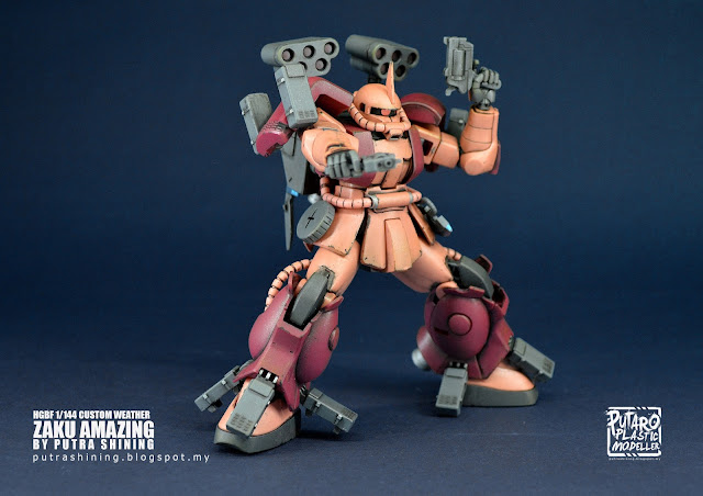 HGBF 1/144 ZAKU AMAZING CUSTOM WEATHER by Putra Shining