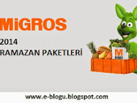 2014 Migros Ramazan Paketi Fiyatları - 2014 Migros Ramazan Kumanyaları