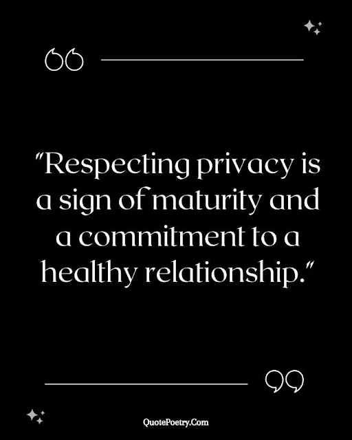 Quotes About Privacy In A Relationship