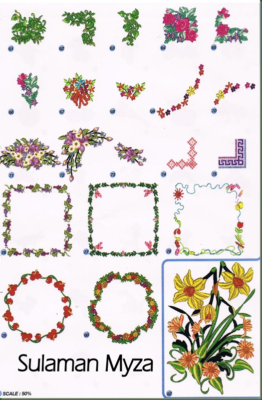 Amanda Putri Embroidery : Corak comel