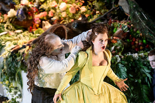 Christopher Purves, Lucy Crowe - Handel's Saul at Glyndebourne, photo Bill Cooper