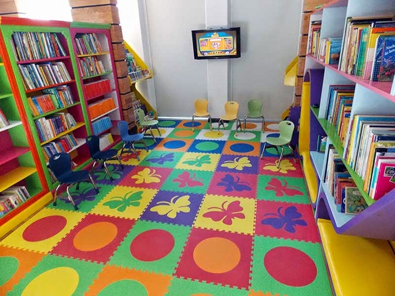Una biblioteca que piensa en el medio ambiente