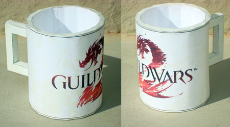 Guild Wars 2 Papercraft Mug