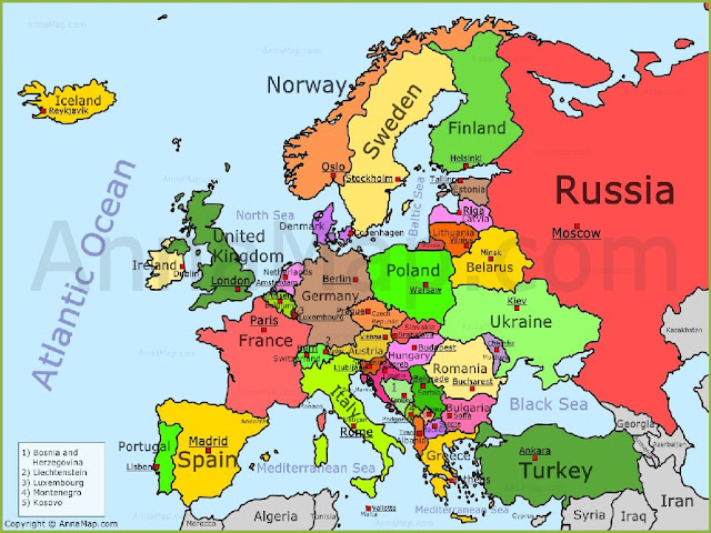 Europe Map Picture