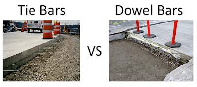 Dowel Bar Vs. Tie bar