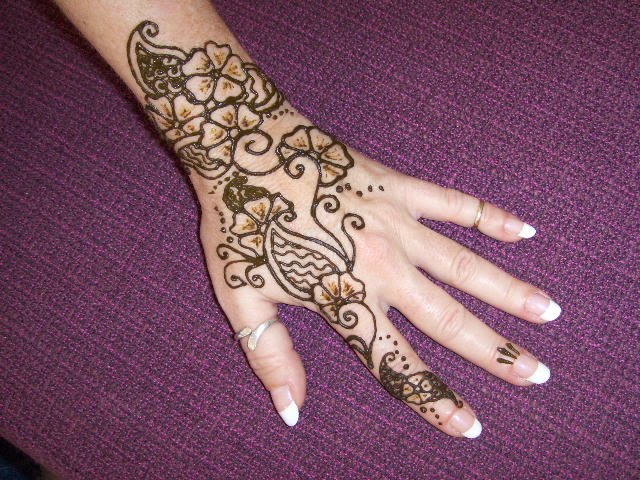 Flower Henna Designs