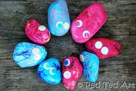 photo of: Rock Monsters from RedTedArt (via Monster RoundUP from RainbowsWithinReach) 