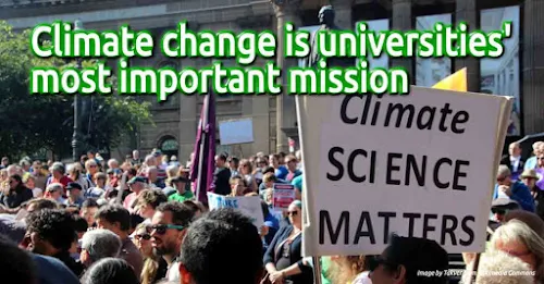 Climate change is universities' most important mission. Read the full article by Lauren Rickards and Tamson Pietsch @University World News. Carbon offsetting is vital to your cleaner, greener business and lifestyle. Make your website and lifestyle carbon-neutral first, by a self-service carbon offsetting at https://en.zeroco2.cf/blog/