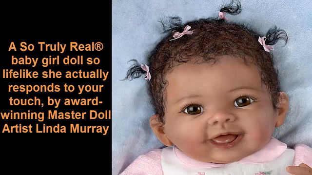 So Truly Real Interactive Baby Doll Taylors Ticklish Tootsies by Ashton Drake Realistic Dolls Baby