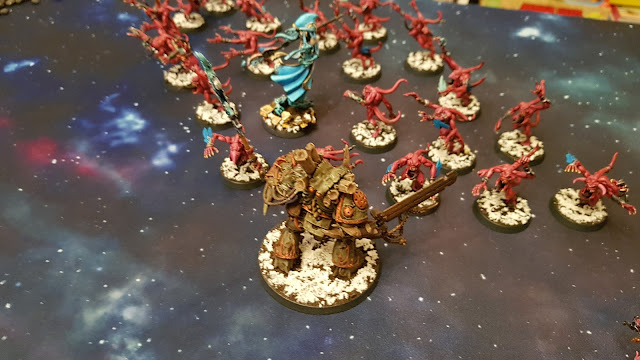 Slaanesh Daemons - 1200pts - Behead The Viper - Narrative mission from Vigilus Defiant Warhammer 40,000