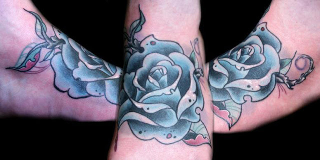 Rose Drawing Tattoo