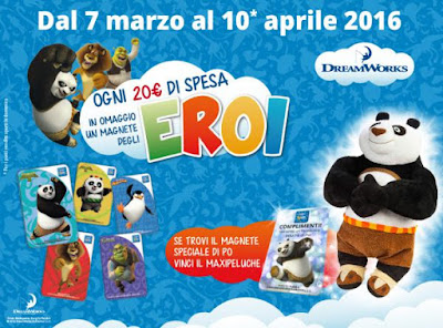 Ad Eurospin i magneti degli eroi DreamWorks