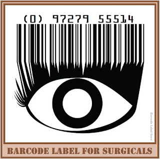 Barcode Label with Creative Designs Made for all perpose Inventory Management & Branding the Prodcut.,