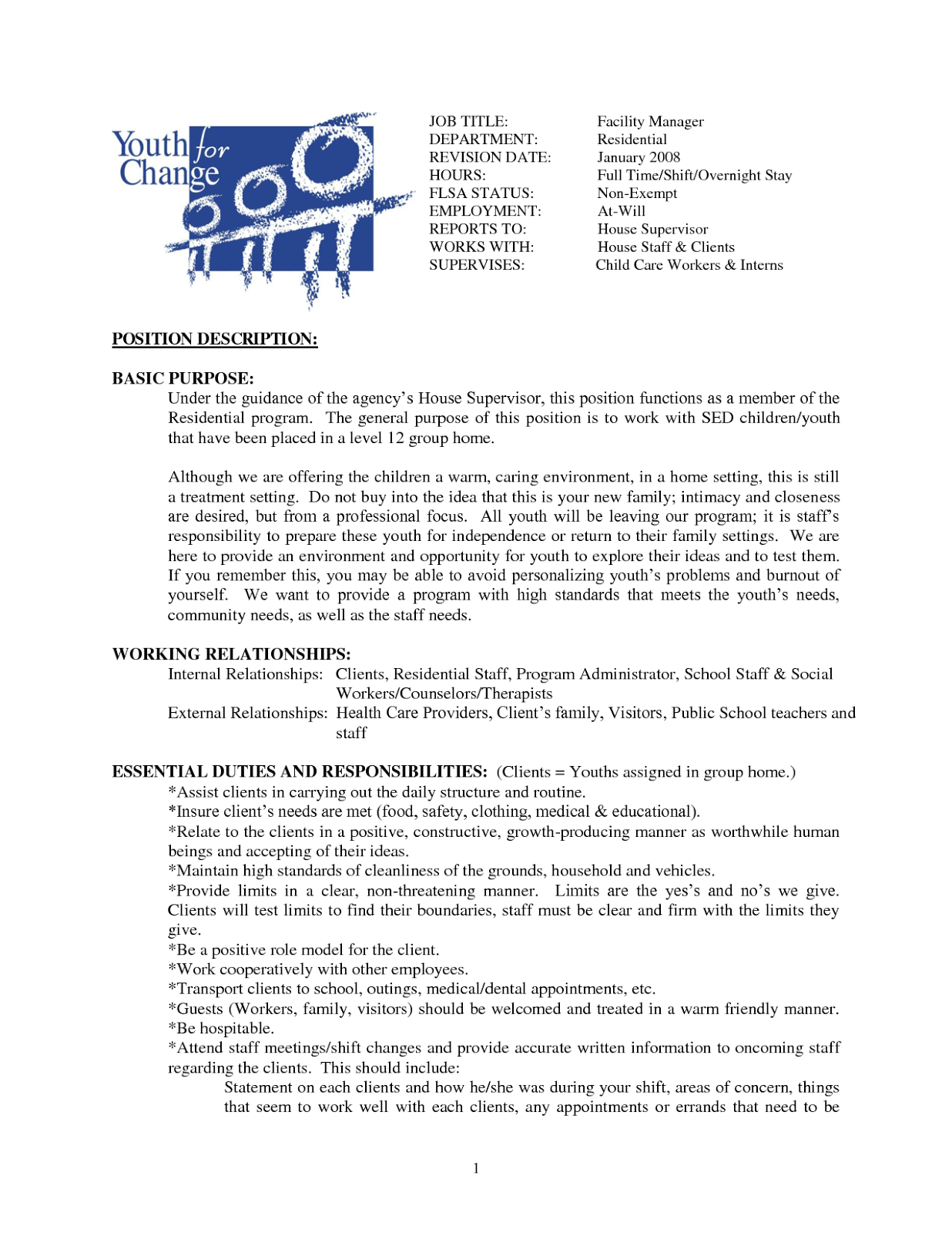 House Cleaning Resume Sample | Sample Resumes