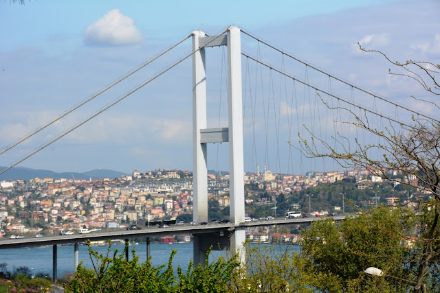 Yildiz Park Istanbul Bosporus Bridge