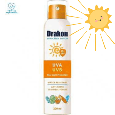 صن سكرين دراكون لوشن Drakon sunscreen lotion spf 50