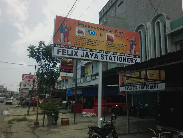 jasa ganti materi billboard baliho bengkulu