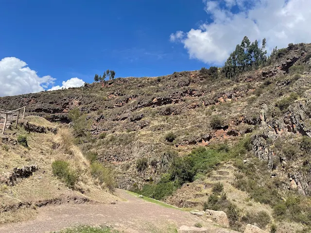 Pisac Ruins Inca burial sites