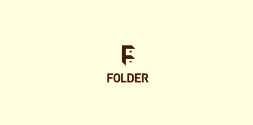 Folder logo design