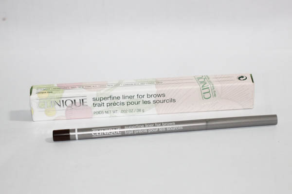 clinique superfine line for brows review