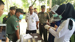 Dandim Baru Komitmen Perangi Narkoba...! Lewat BNNK Anggota Kodim 1402/Polmas di Urine...