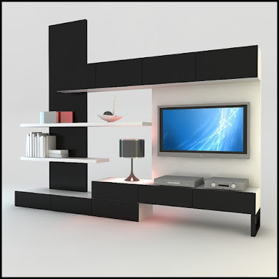 Ide Desain Terbaik Rak TV Stylish