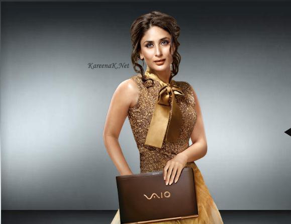 Kareena Kapoor Sony Vaio Laptops Hot Pics - FAMOUS CELEBS IN SEXY ADS - Famous Celebrity Picture 