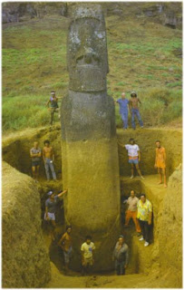 The History Of Paskah Island moai statue picture pics photo gallery