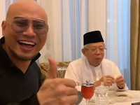 Deddy Corbuzier Dapat Nama Islami dari Ma'ruf Amin