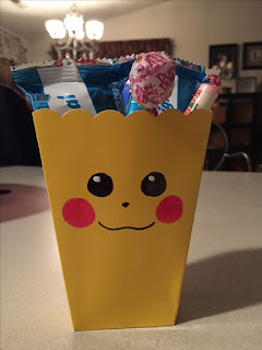 Originales ideas de cajas o bolsas de golosinas para Cumpleaños Pokemon