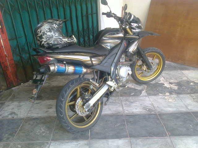 Info Terbaru Modifikasi Motor Vixion: Vixion Supermoto 