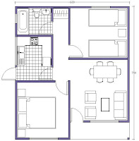 planos prefabricadas buin 42 mts2