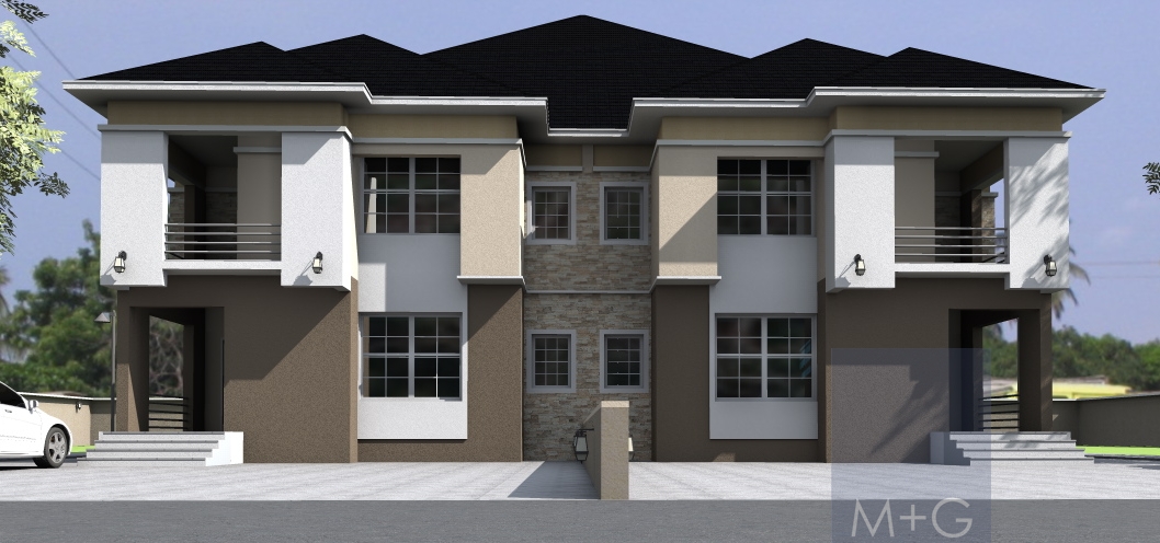 Contemporary Nigerian Residential Architecture 5 Bedroom  