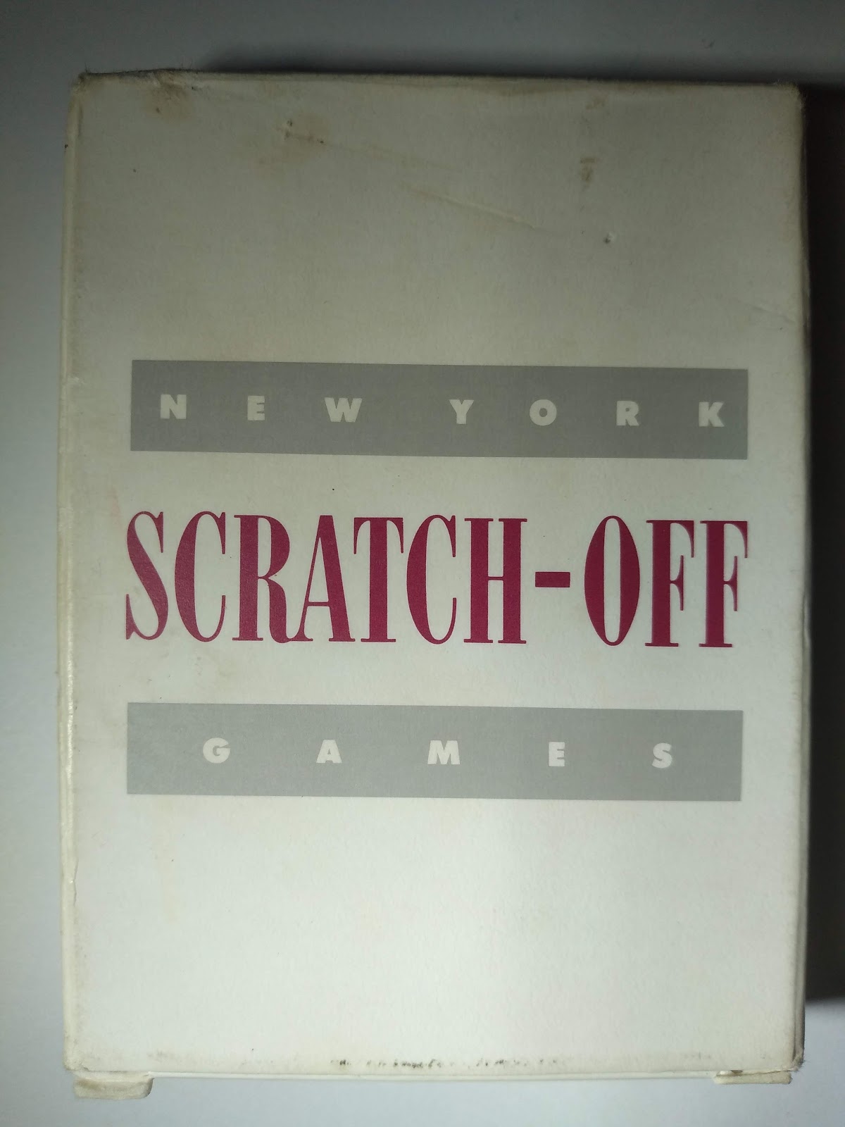 My Card Collection: New York Scratch-Off Games