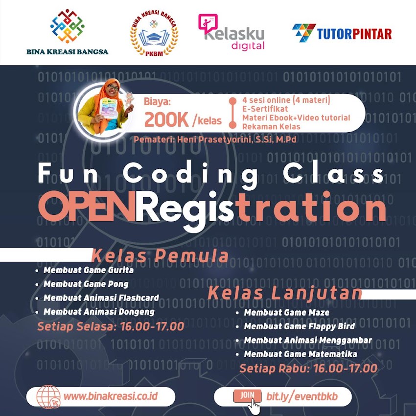 FUN CODING : KERJASAMA KELASKU DIGITAL DAN PKBM BINA KREASI BANGSA