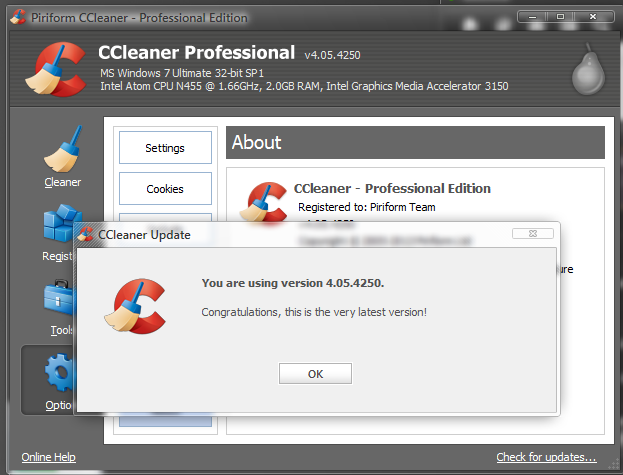 أحصل على نسخة مدفوعة وقانونية من برنامج ccleaner مجانا