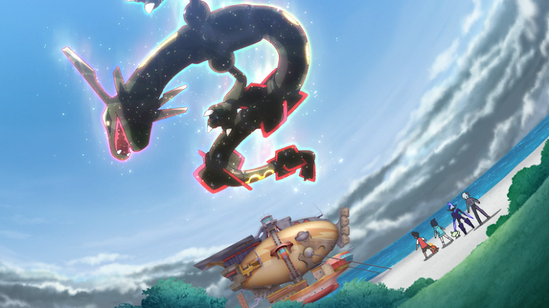 Rayquaza Preto Pokémon Horizontes