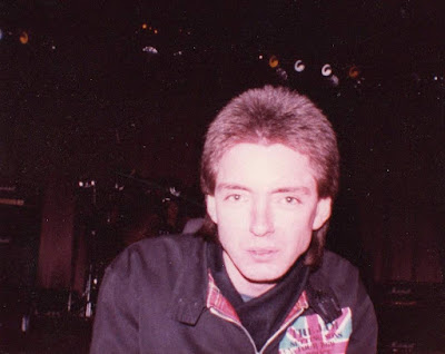 Bruce Foxton at soundcheck, Edinburgh 1979