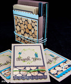 Make a Self Standing Box Of Cards - Free Tutorial Available - Details here