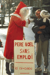 père noël sans emploi