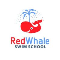 logo red whale ecole de natation à geneve en suisse qui emploie des maitre-nageur français avec équivalence de diplome