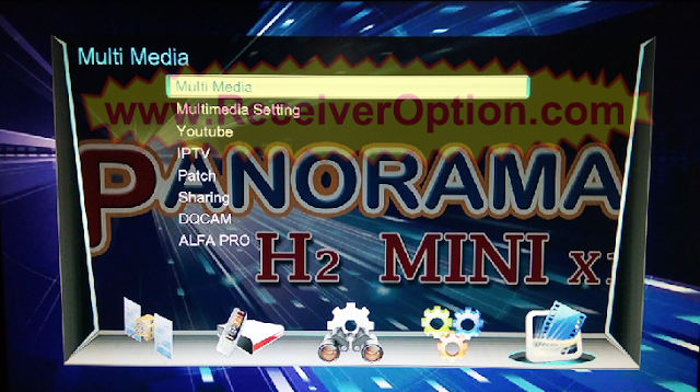 PANORAMA H2 MINI X1 1506TV 512 4M NEW SOFTWARE WITH ECAST