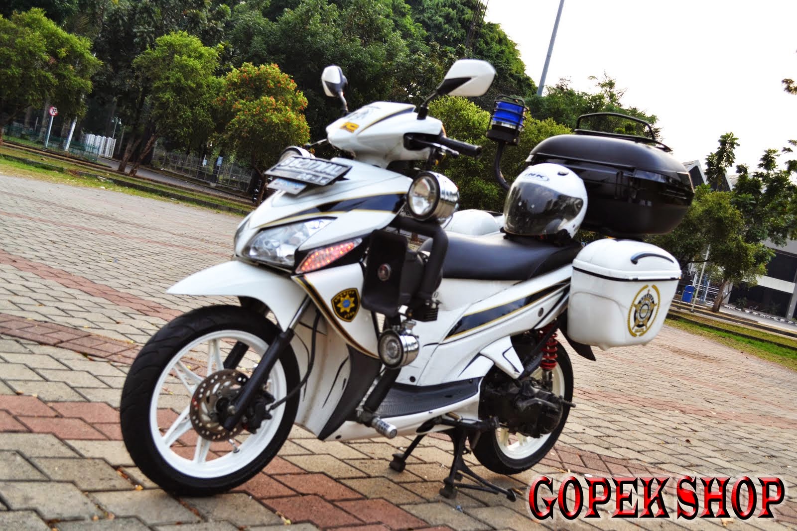 Foto Modifikasi Motor Untuk Touring Modifikasi Motor Beat Terbaru