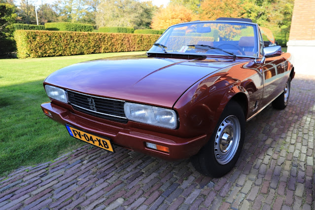 Peugeot 504 cabriolet, foto van den Bergh fotografie