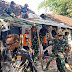 Danramil 0824/12 Kaliwates Pimpin Karya Bakti TNI Bantu Benahi Rumah Warga Terdampak Puting Beliung